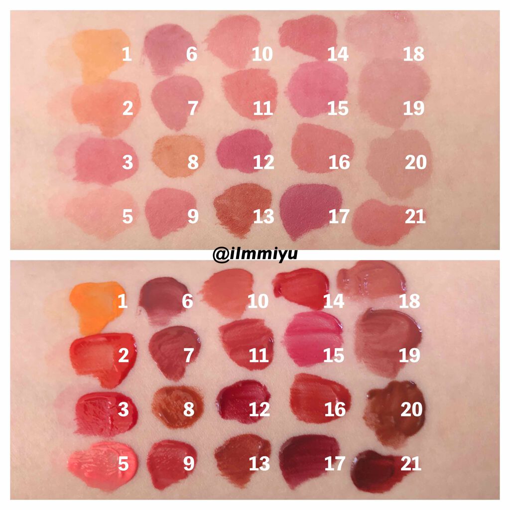 ジューシーラスティングティント/rom&nd/リップティントを使ったクチコミ(3枚目)