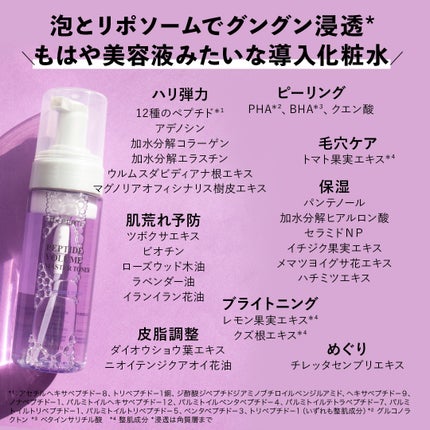 ペプチドボリュームマスタートナー/DR.PEPTI/ブースター・導入液を使ったクチコミ(2枚目)