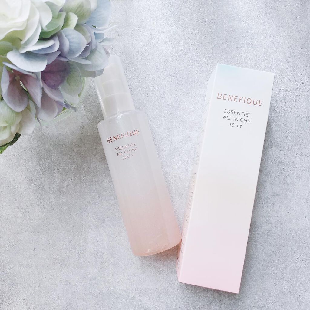 エッセンシャル オールインワン ジュレ 本体/BENEFIQUE/美容液を使ったクチコミ（1枚目）