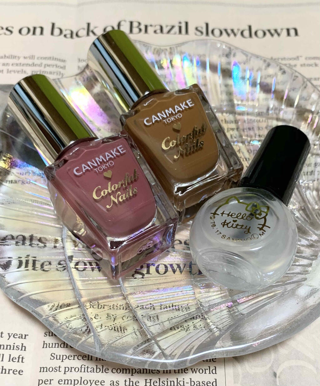 カラフルネイルズ/キャンメイク/マニキュアを使ったクチコミ(2枚目)