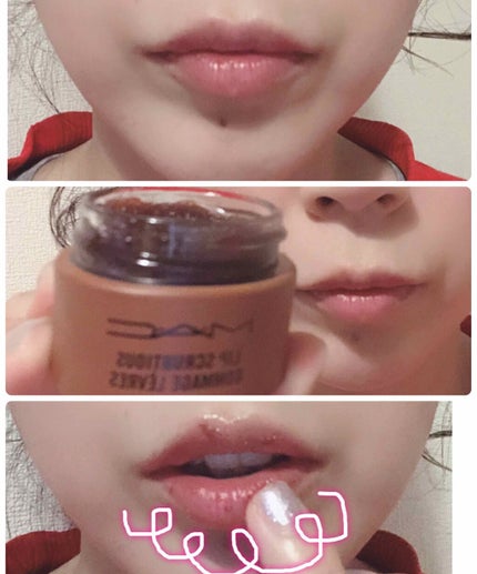 リップ スクラブシャス/M・A・C/リップスクラブを使ったクチコミ(2枚目)