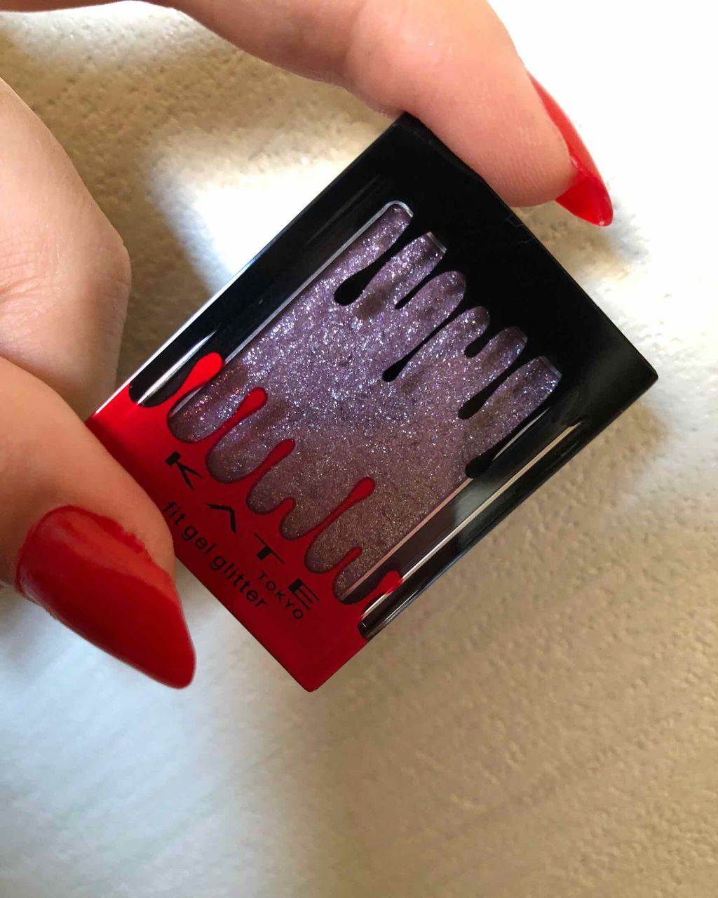 フィットジェルグリッター/KATE/ジェル・クリームアイシャドウを使ったクチコミ（1枚目）