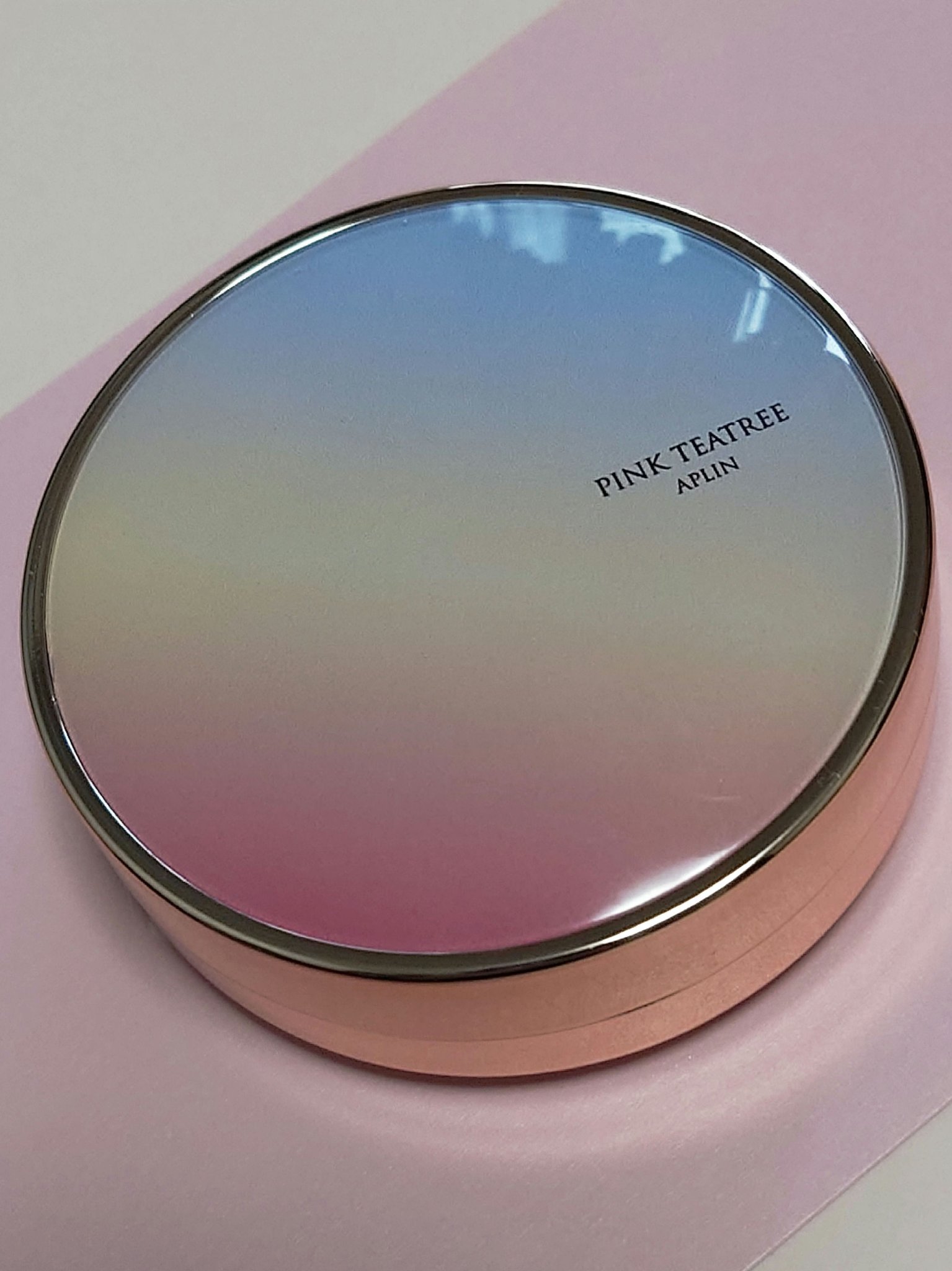 ピンクティーツリーカバーアップグロウクッション/APLIN/クッションファンデーションを使ったクチコミ（2枚目）