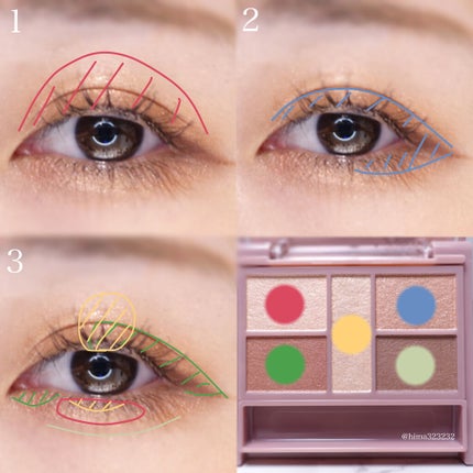 パーフェクトスタイリストアイズ/キャンメイク/アイシャドウパレットを使ったクチコミ(5枚目)