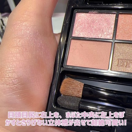 ミネラルクラッシィシャドー/エトヴォス/アイシャドウパレットを使ったクチコミ(4枚目)