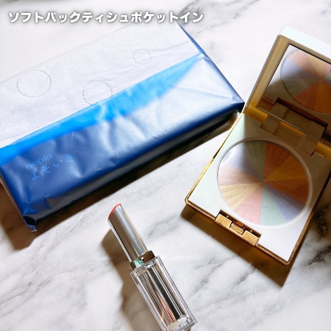 よそいき保湿ティシュ/ネピア/ティッシュを使ったクチコミ(3枚目)