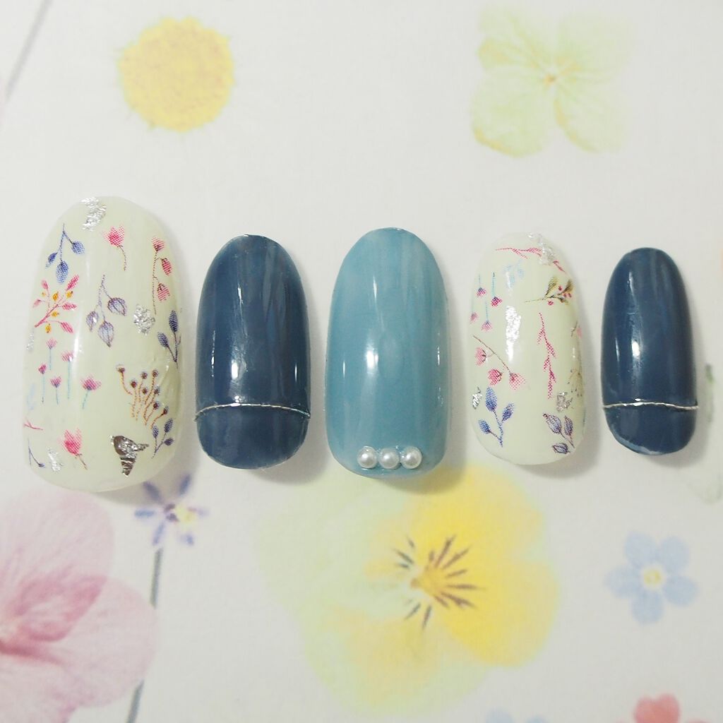 しずくネイルシール/キャンドゥ/ネイルシールを使ったクチコミ(3枚目)