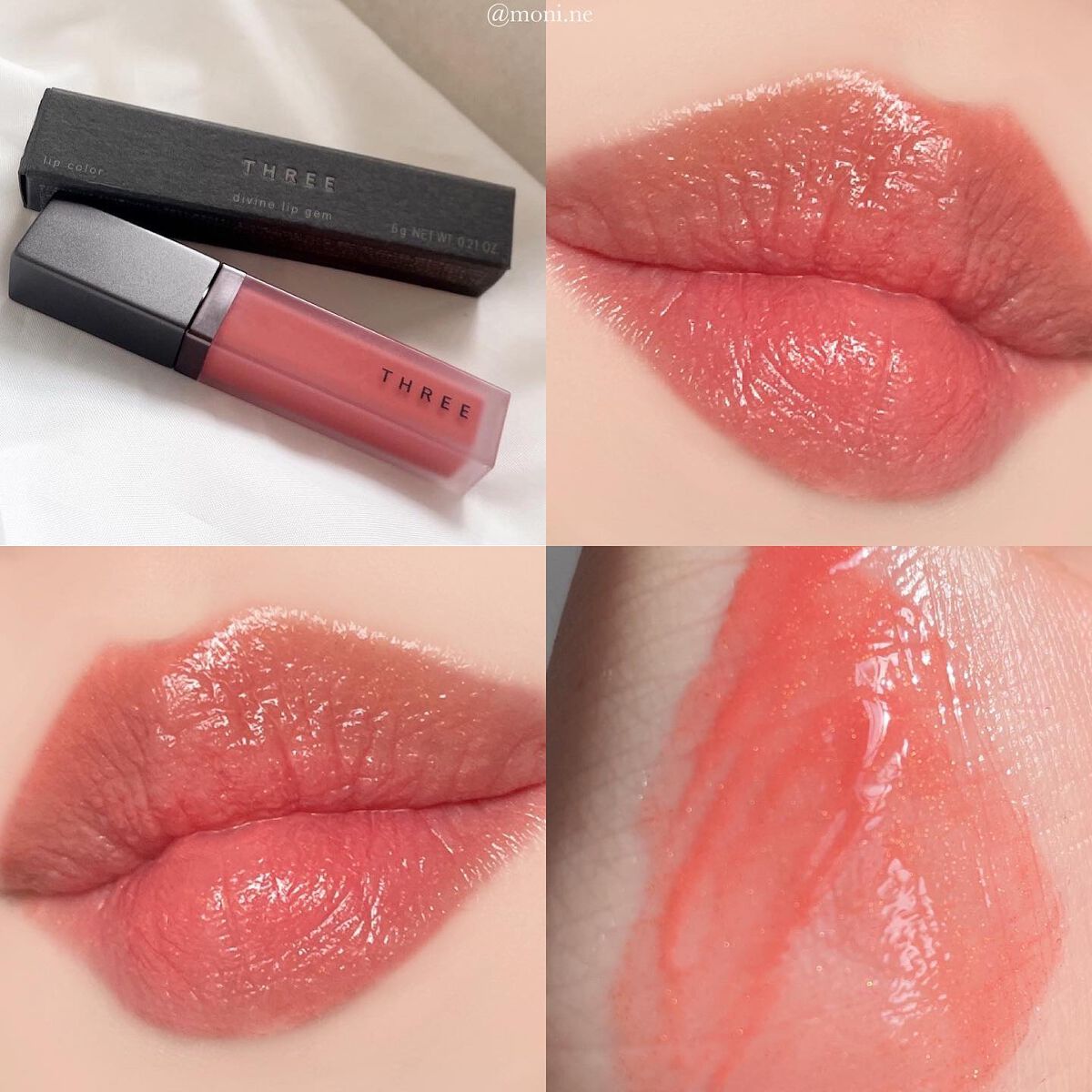 THREE ディヴァインリップジェム/THREE/口紅 by moni.ne