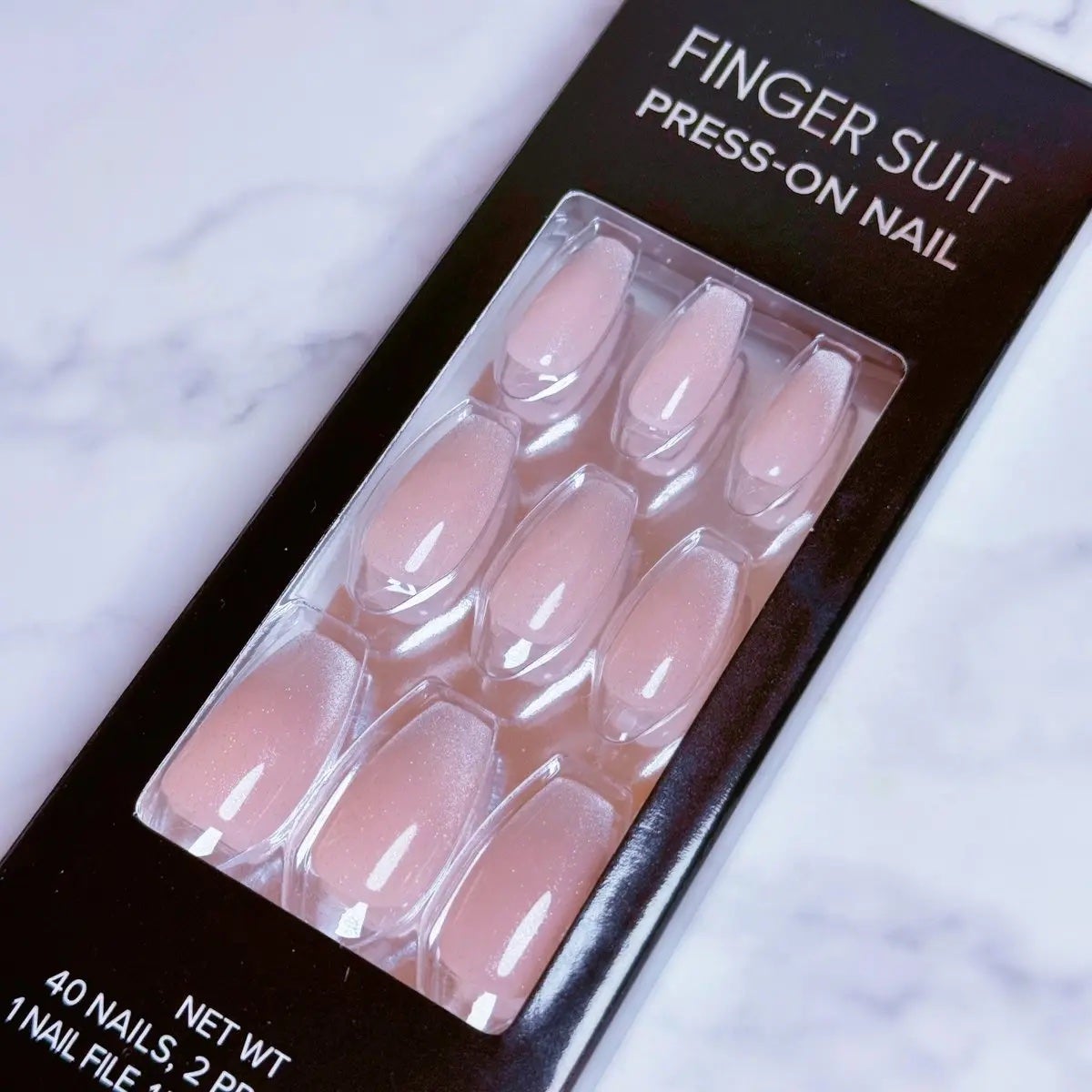 ネイルチップ(シールタイプ)/FINGER SUIT/ネイルチップ・パーツを使ったクチコミ(3枚目)