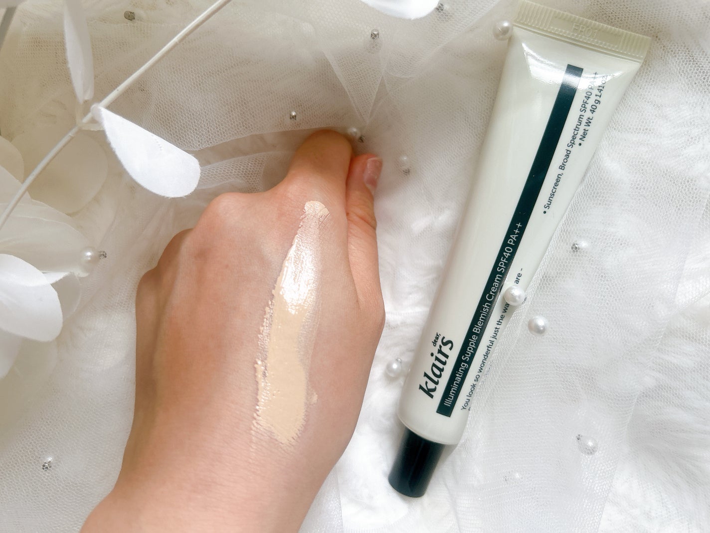 イルミネーティングサプルブレミッシュクリーム(40ml)/Klairs/化粧下地を使ったクチコミ(5枚目)