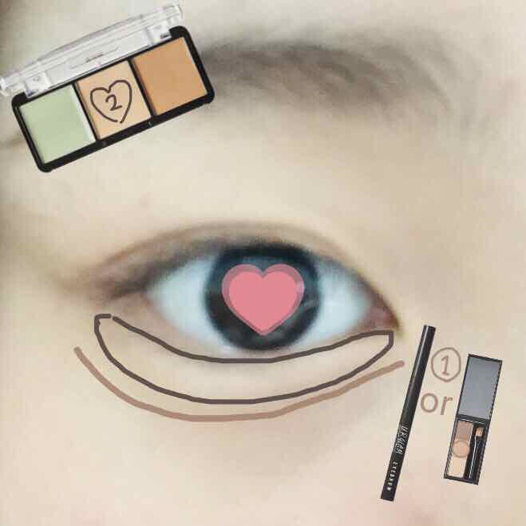 UR GLAM EYEBROW POWDER/U R GLAM/パウダーアイブロウを使ったクチコミ(2枚目)