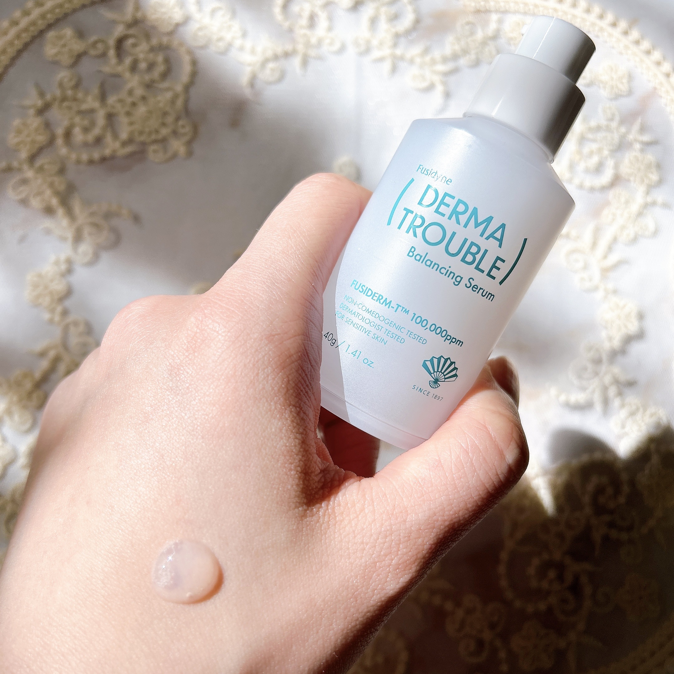 ダーマトラブルバランシングセラム/フシダイン/美容液を使ったクチコミ（3枚目）