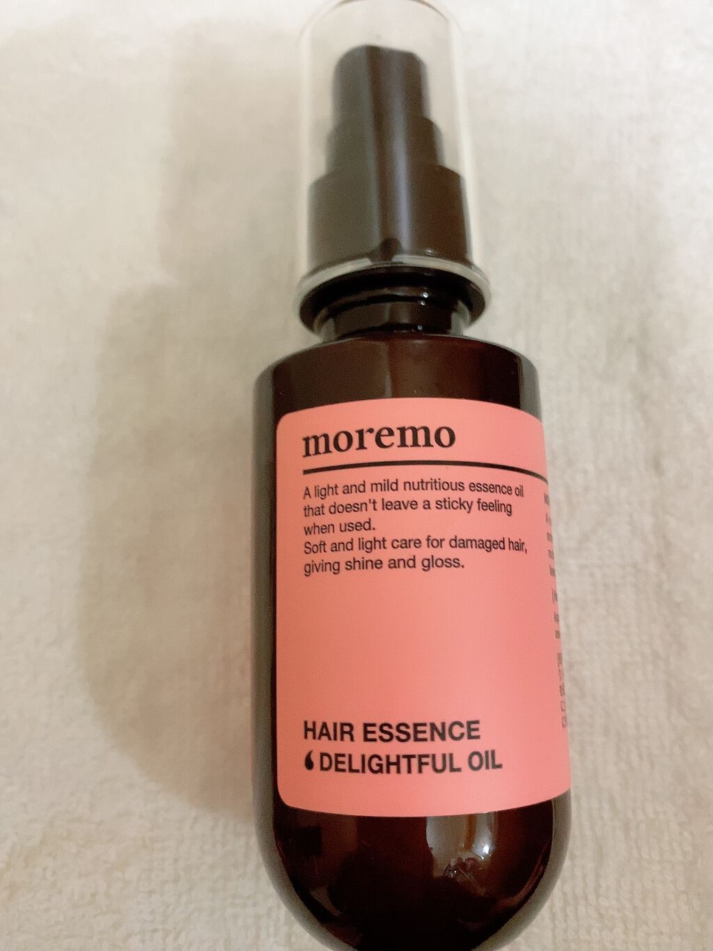 ヘアエッセンスディライトフルオイル 70ml / Hair Essence Delightful Oil 70ml/moremo/ヘアオイルを使ったクチコミ(1枚目)