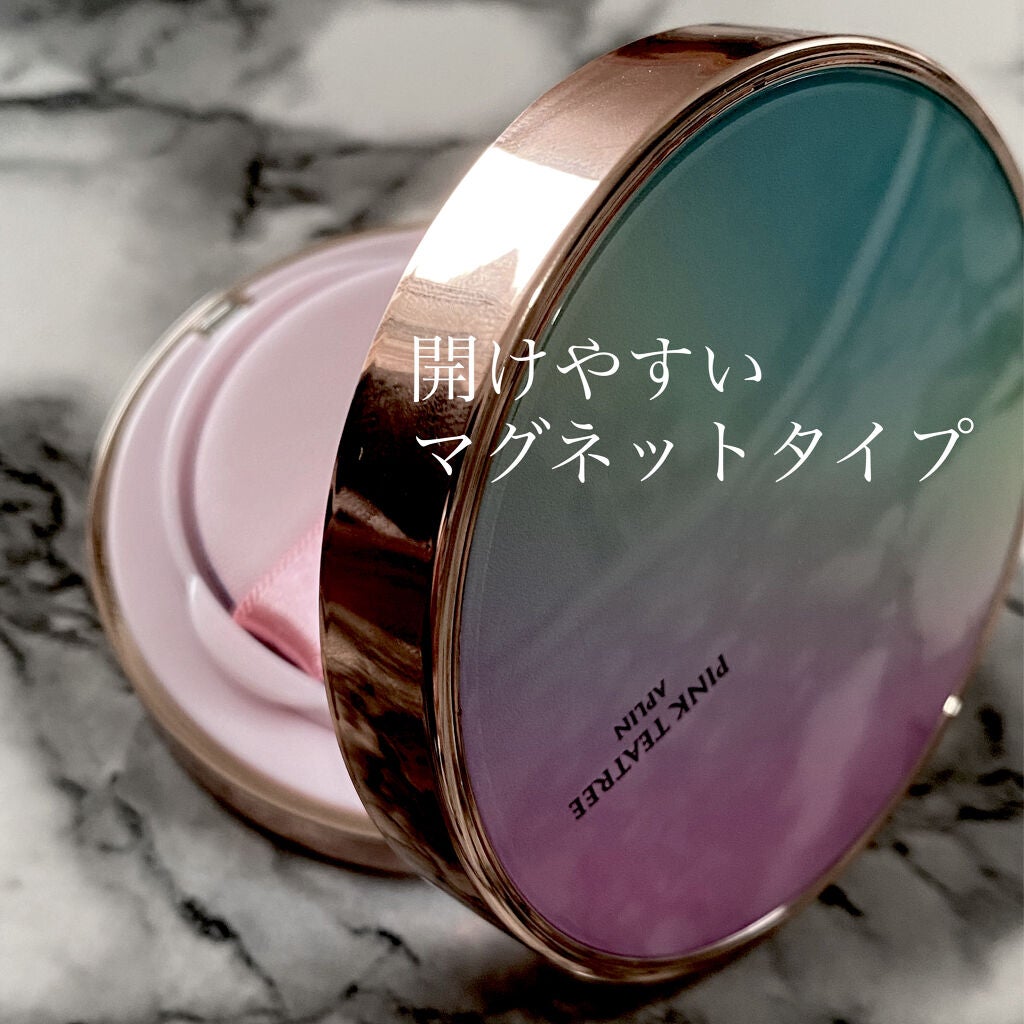 ピンクティーツリーカバークッション/APLIN/クッションファンデーションを使ったクチコミ(2枚目)