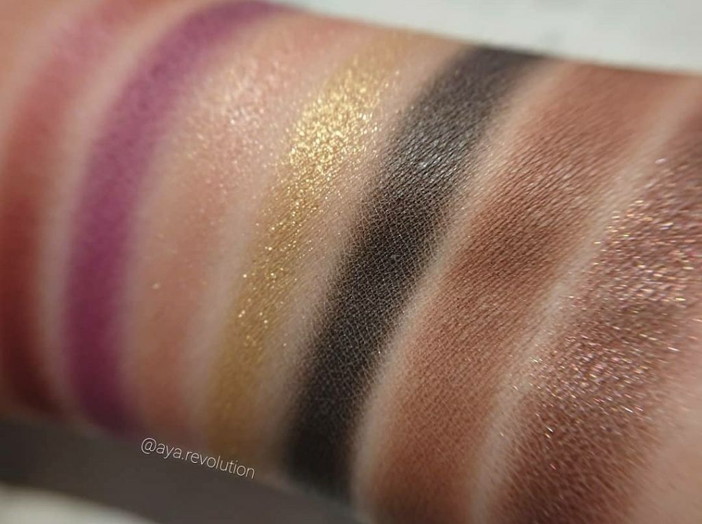 ミニチョコレートアイシャドウパレット/MAKEUP REVOLUTION/アイシャドウパレットを使ったクチコミ(4枚目)