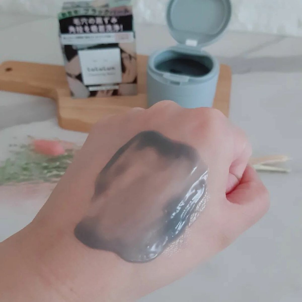 ルルルンクレンジング トーニングバーム CLEAR BLACK/ルルルン/クレンジングバームを使ったクチコミ(6枚目)