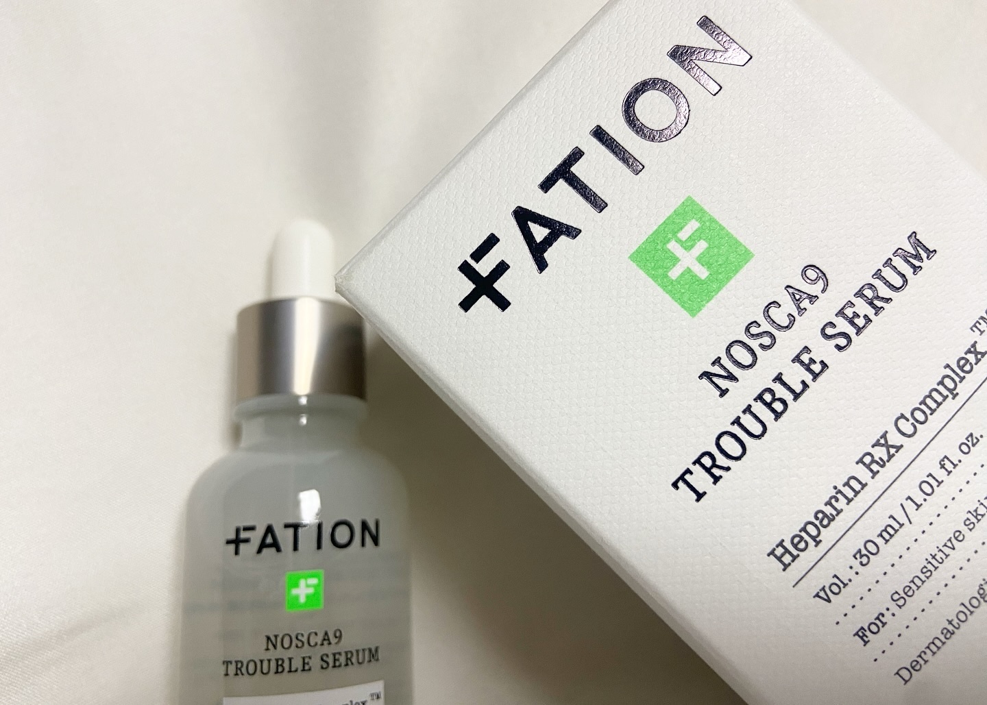 ノスカナイン トラブル セラム/FATION/美容液を使ったクチコミ（3枚目）