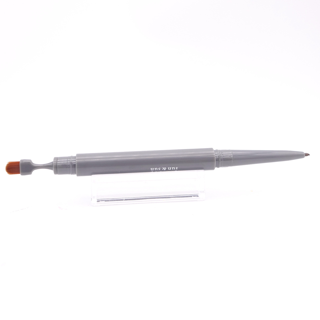 セリア HKアイシャドウ×アイブロウのクチコミ「【100円！】珍しいブラシ！で、描き心地もいいのだけれども


セリアで
2WAY STICK.....」（2枚目）