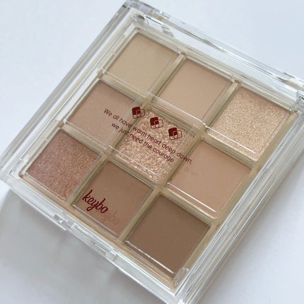 KEYBO FALL IN LOVE SHADOW PALETTE/keybo/アイシャドウパレットを使ったクチコミ(2枚目)