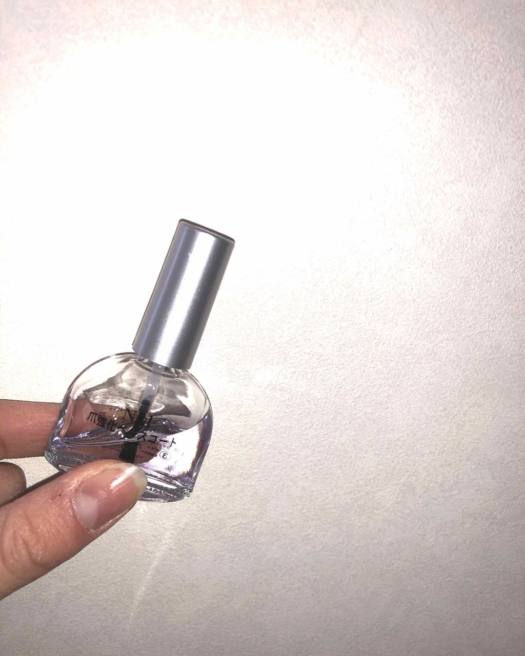 爪強化ベースコート/DAISO/ネイルベースコートを使ったクチコミ（1枚目）