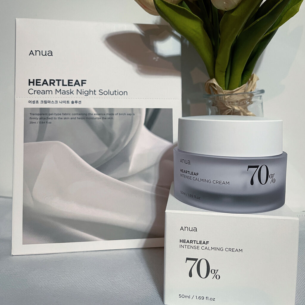 ドクダミクリームマスクナイトソリューション/Anua/シートマスク・パックを使ったクチコミ（1枚目）