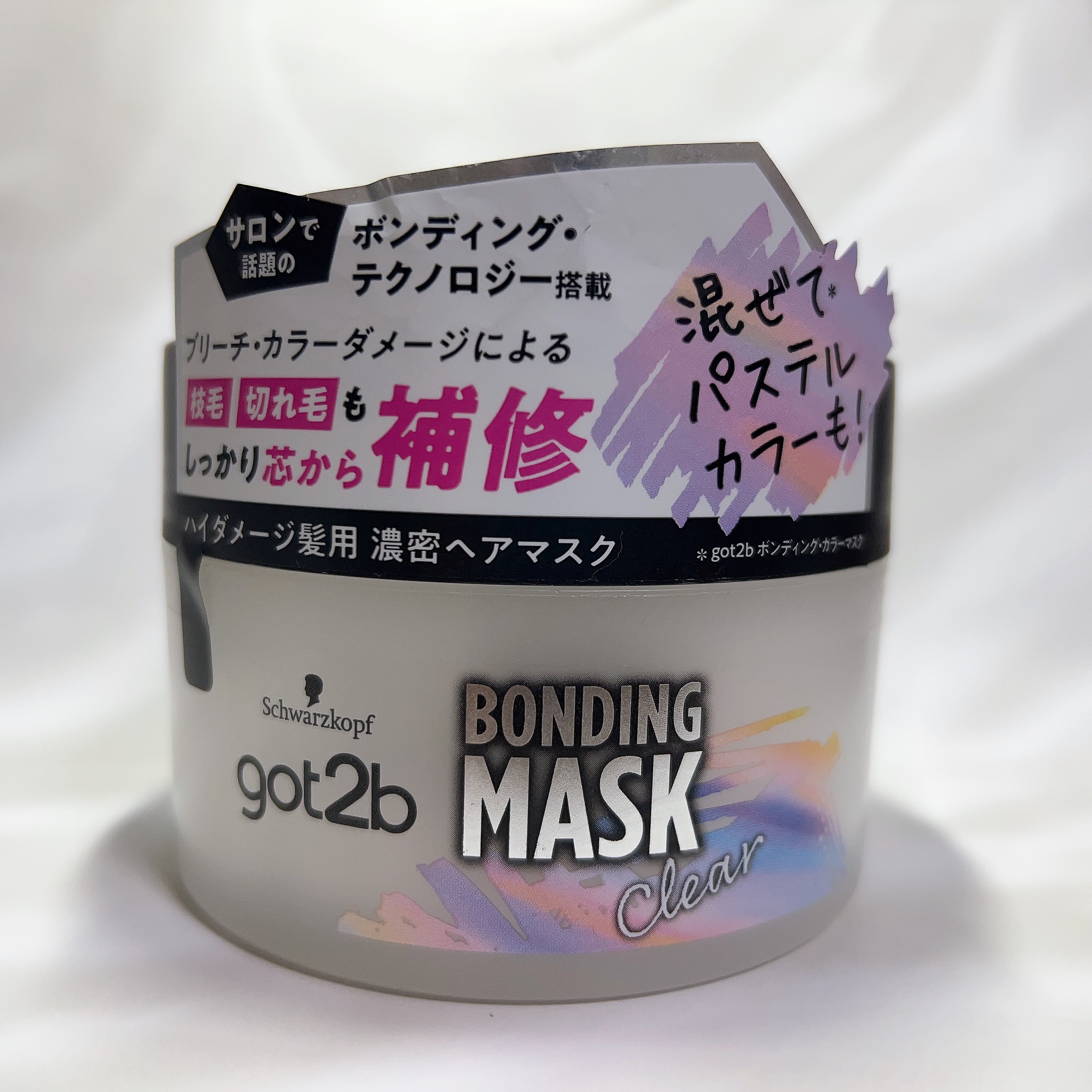 ボンディング・マスク クリア/got2b/ヘアマスク・ヘアパックを使ったクチコミ（1枚目）