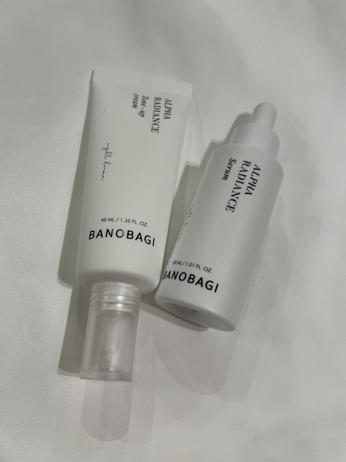 アルファ ラディアンス トーンアップクリーム/BANOBAGI/フェイスクリームを使ったクチコミ（1枚目）