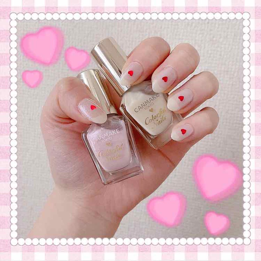カラフルネイルズ/キャンメイク/マニキュアを使ったクチコミ(2枚目)