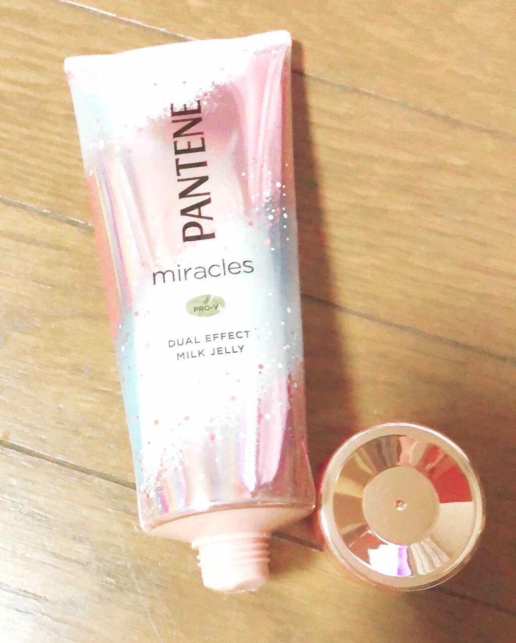 ミラクルズ デュアル エフェクト ミルク ジェリー/パンテーン/洗い流すヘアトリートメントを使ったクチコミ(2枚目)