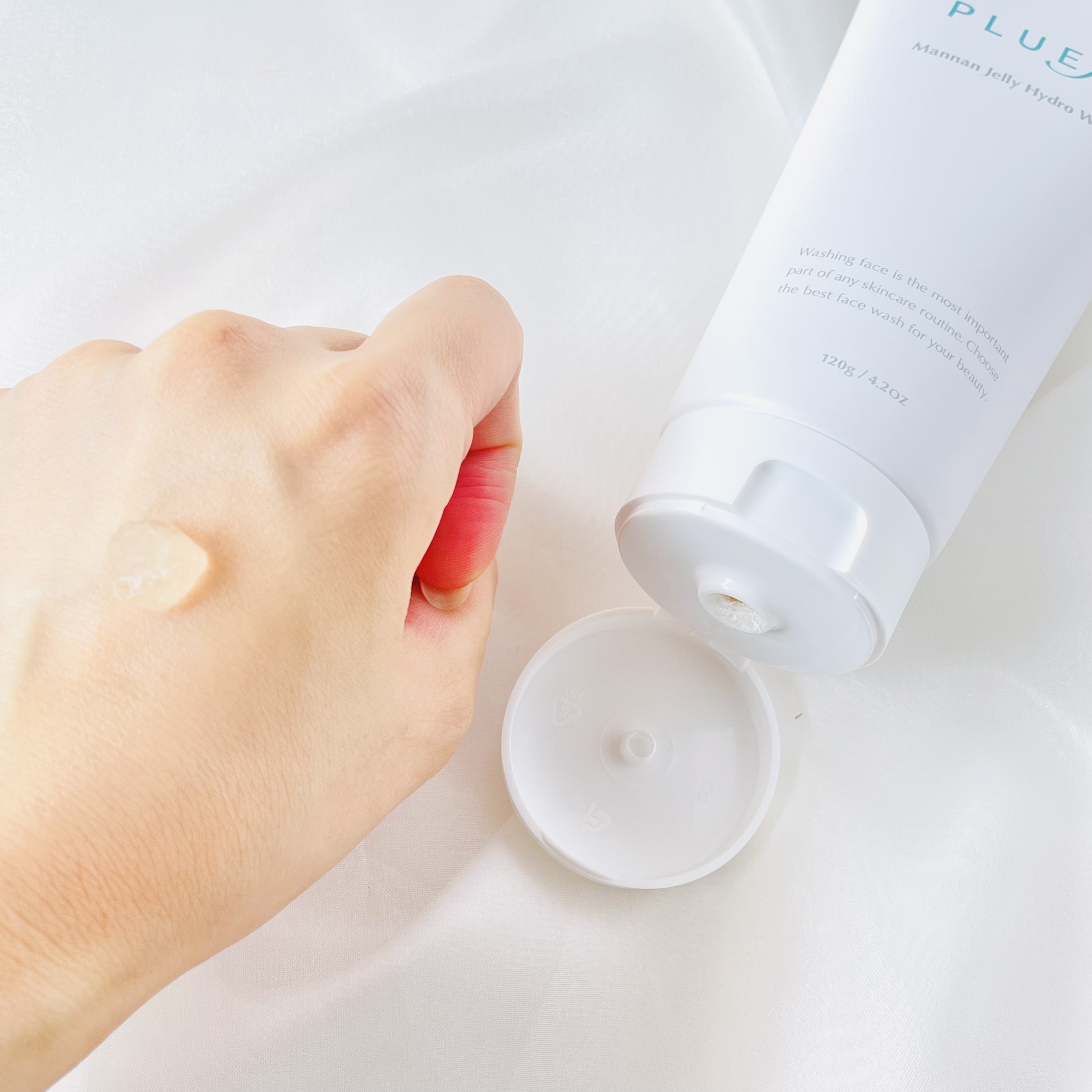 マンナンジェリーハイドロウォッシュ/PLUEST/洗顔料を使ったクチコミ（3枚目）