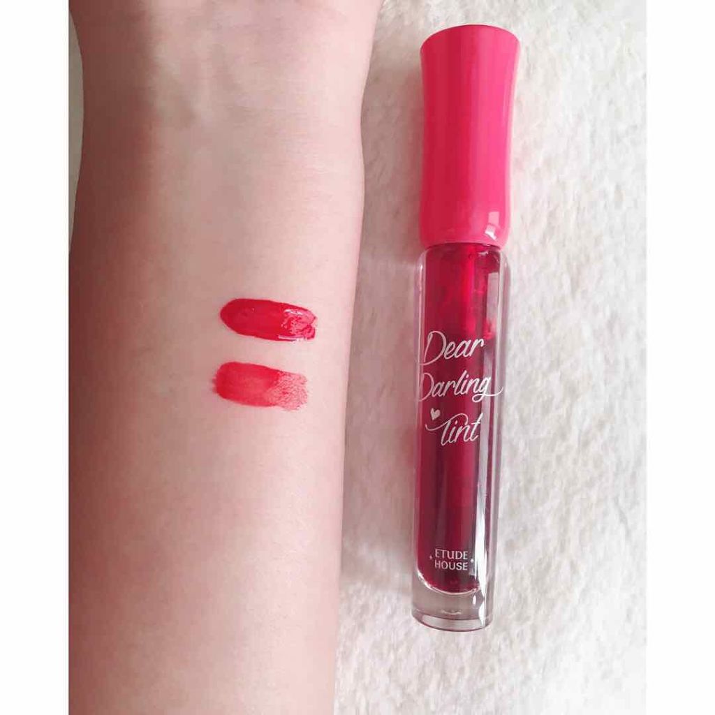 ディアダーリン ウォータージェルティント/ETUDE/リップティントを使ったクチコミ（1枚目）