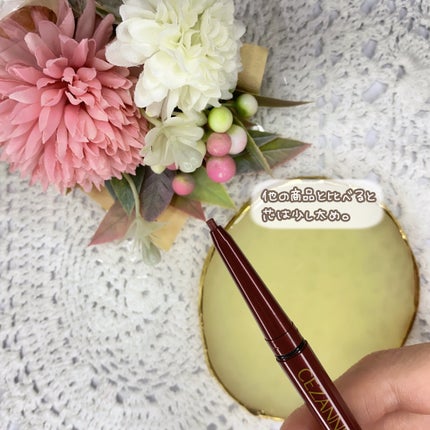 ジェルアイライナー/CEZANNE/ジェルアイライナーを使ったクチコミ(3枚目)