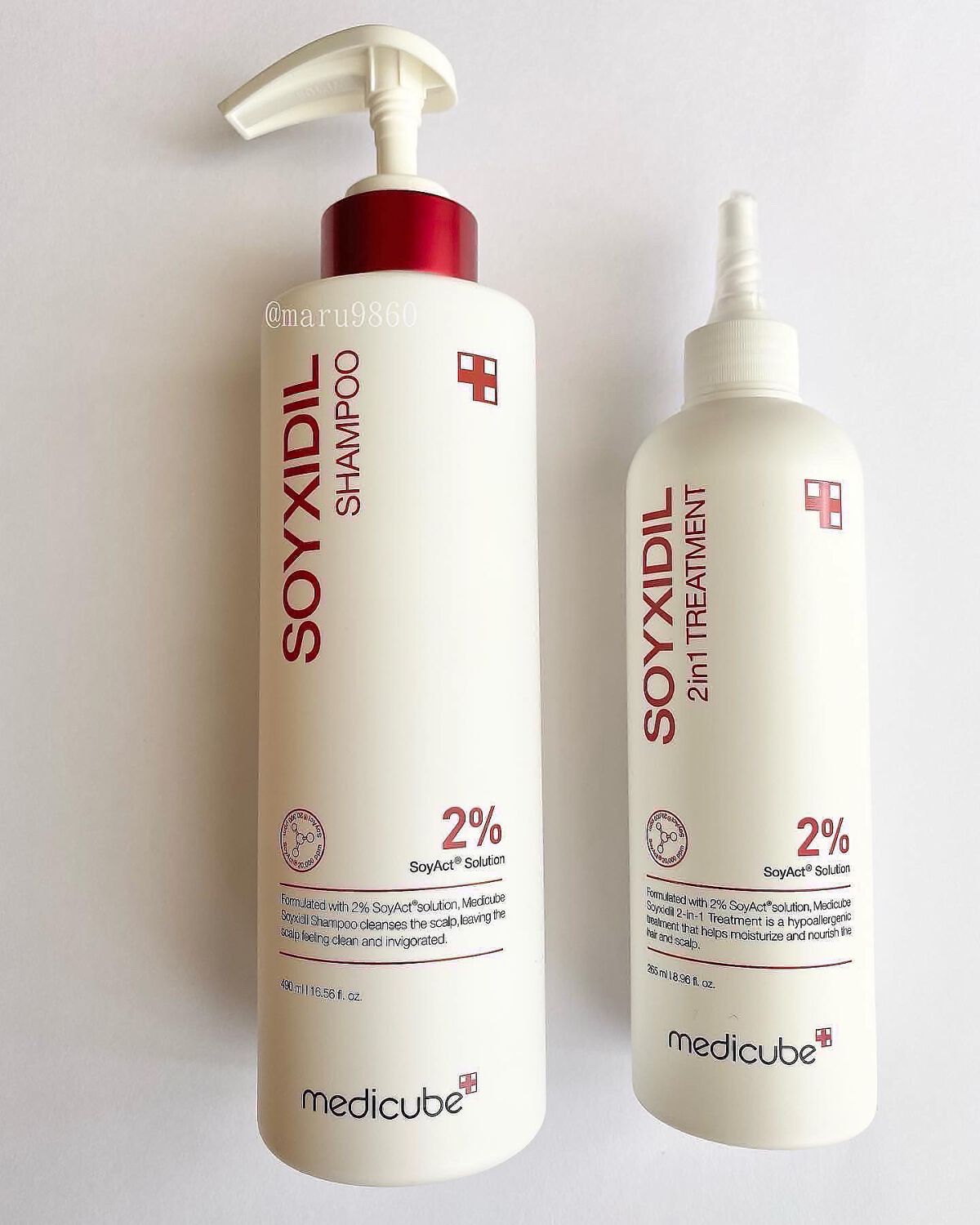 イソフラボンシャンプー/MEDICUBE/市販シャンプーを使ったクチコミ（2枚目）