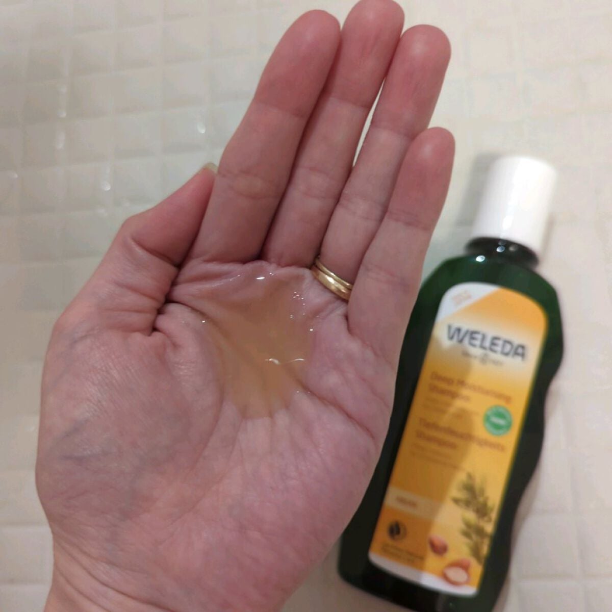 アルガン ヘアシャンプー/ヘアコンディショナー/WELEDA/市販シャンプーを使ったクチコミ(4枚目)