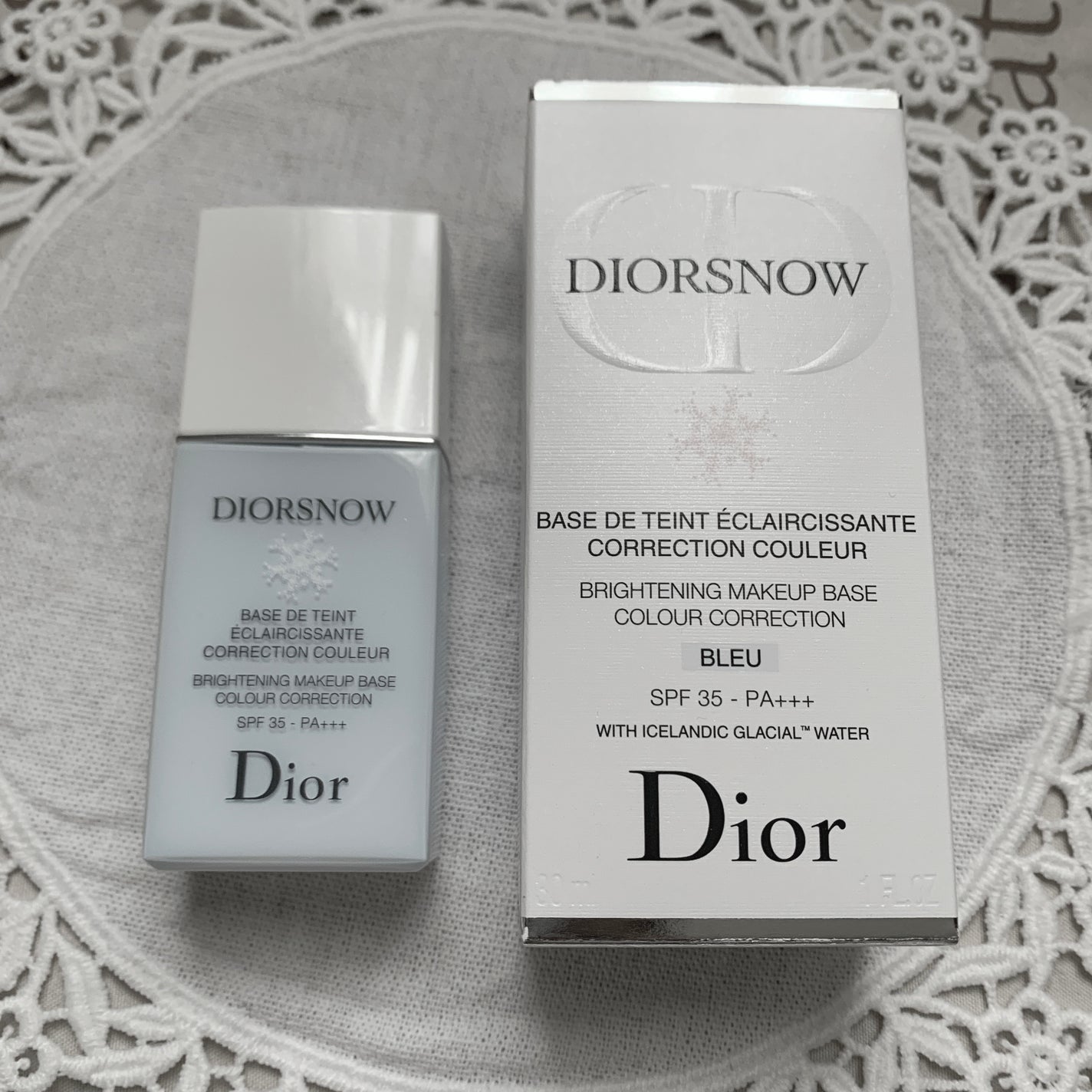 【旧】スノー メイクアップ ベース UV35 SPF35/PA+++/Dior/化粧下地を使ったクチコミ(2枚目)