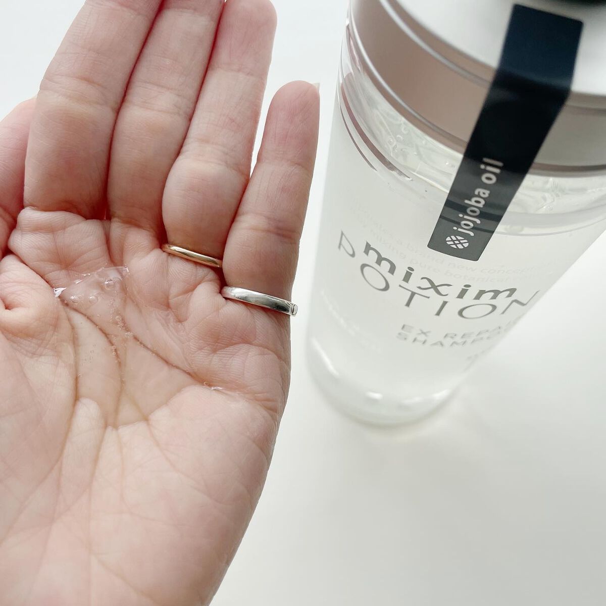 リペアシャンプー/ヘアトリートメント/mixim POTION/シャンプー・コンディショナーを使ったクチコミ（2枚目）