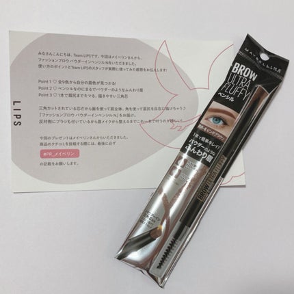 ファッションブロウ パウダーインペンシル N/MAYBELLINE NEW YORK/アイブロウペンシルを使ったクチコミ(1枚目)