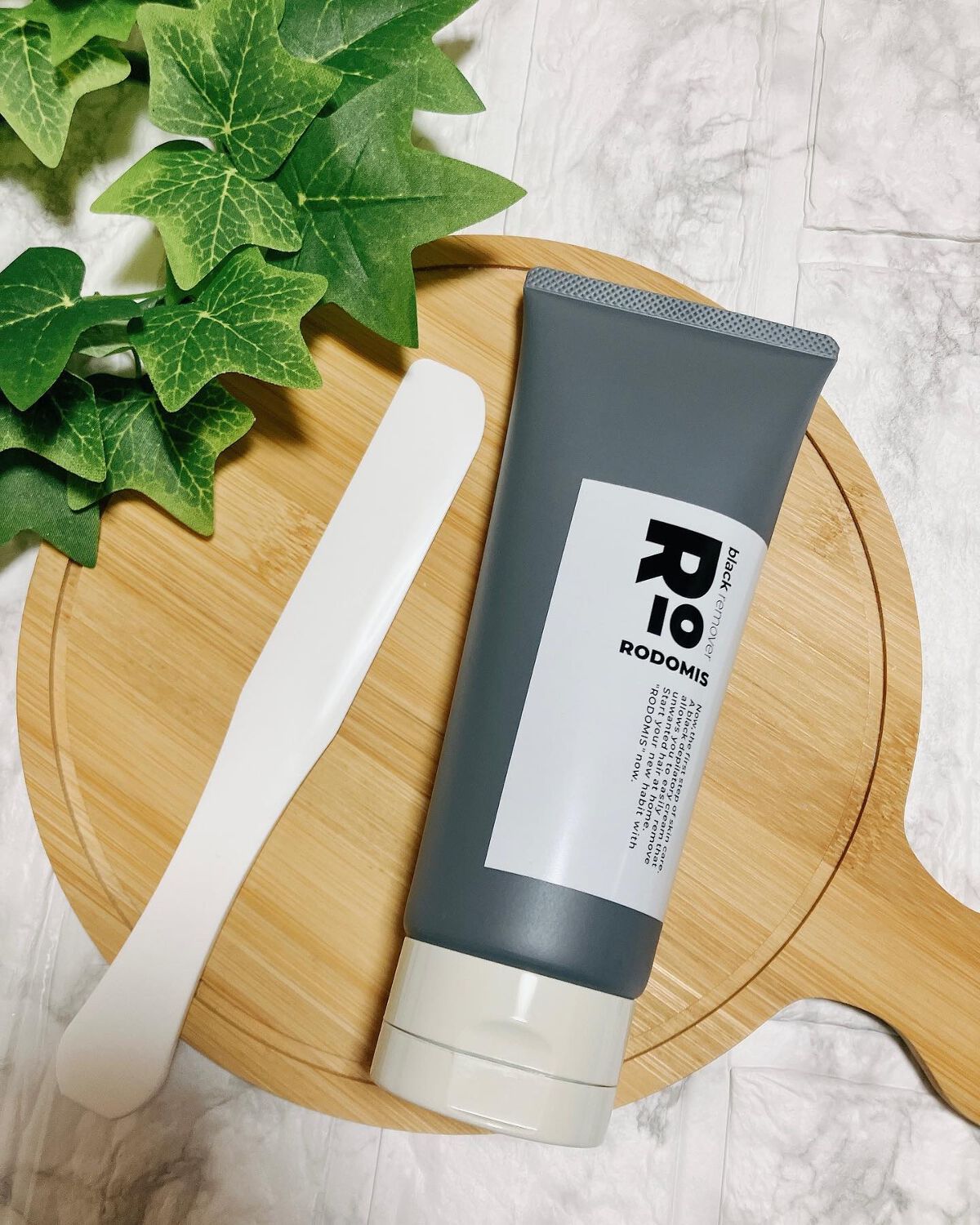 薬用ブラックリムーバー/RODOMIS/除毛クリームを使ったクチコミ（1枚目）