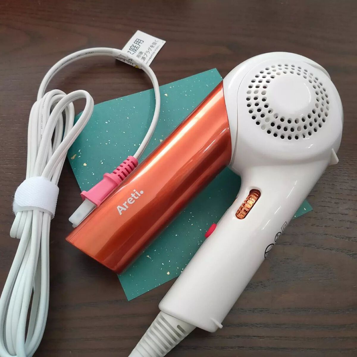 光美容 × ドライヤー ヘアケアドライヤー Kozou d1621/Areti./ドライヤーを使ったクチコミ（3枚目）