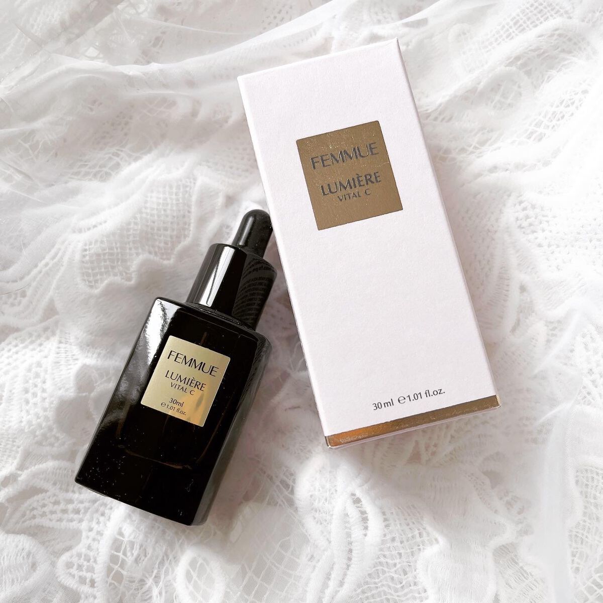 ルミエール ヴァイタルC/FEMMUE/ブースター・導入液を使ったクチコミ（1枚目）