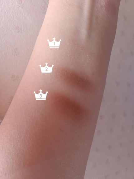 トーンアップアイシャドウ/CEZANNE/アイシャドウパレットを使ったクチコミ(4枚目)