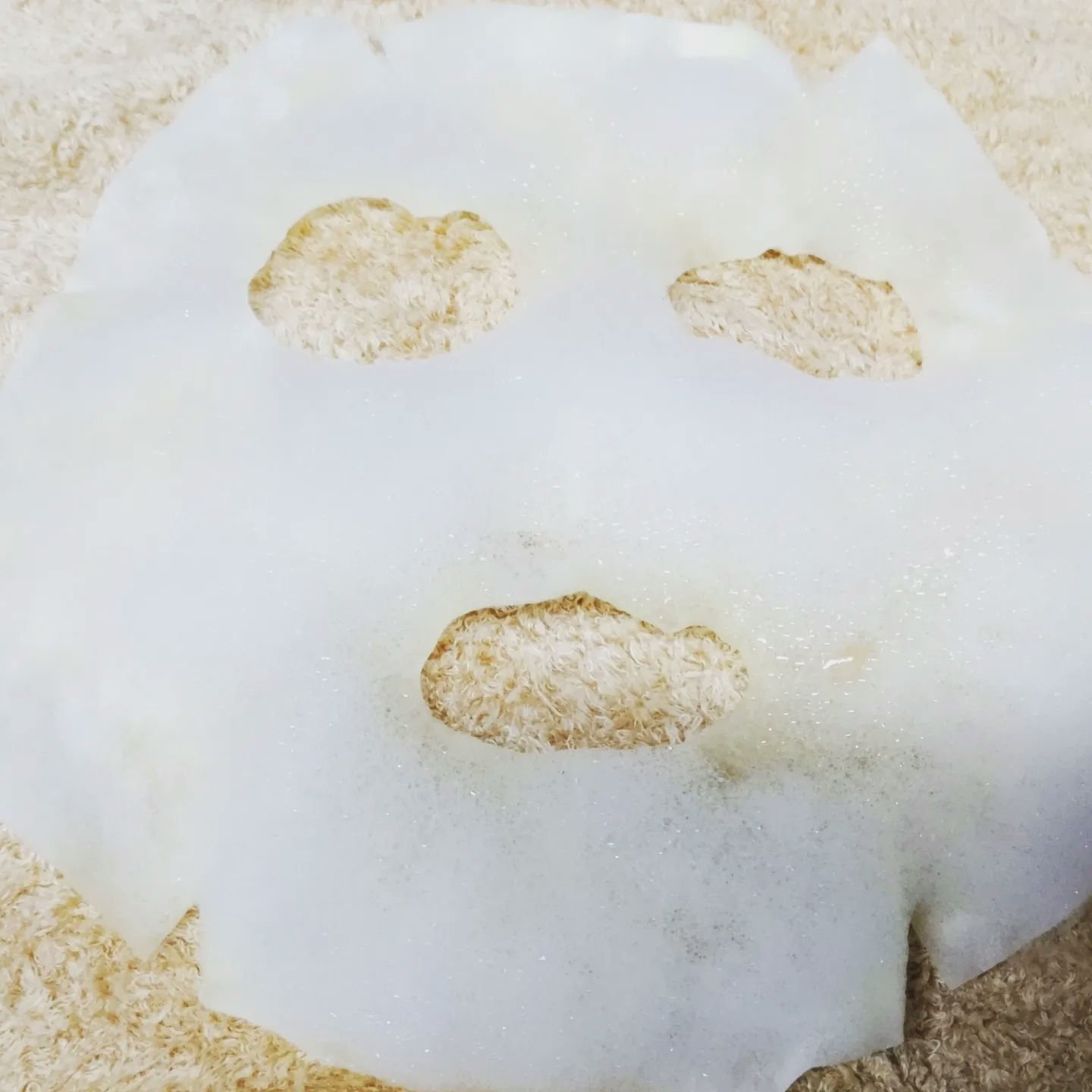 もこもこビタミンC泡マスク 1枚入り/リッツ/シートマスク・パックを使ったクチコミ（2枚目）