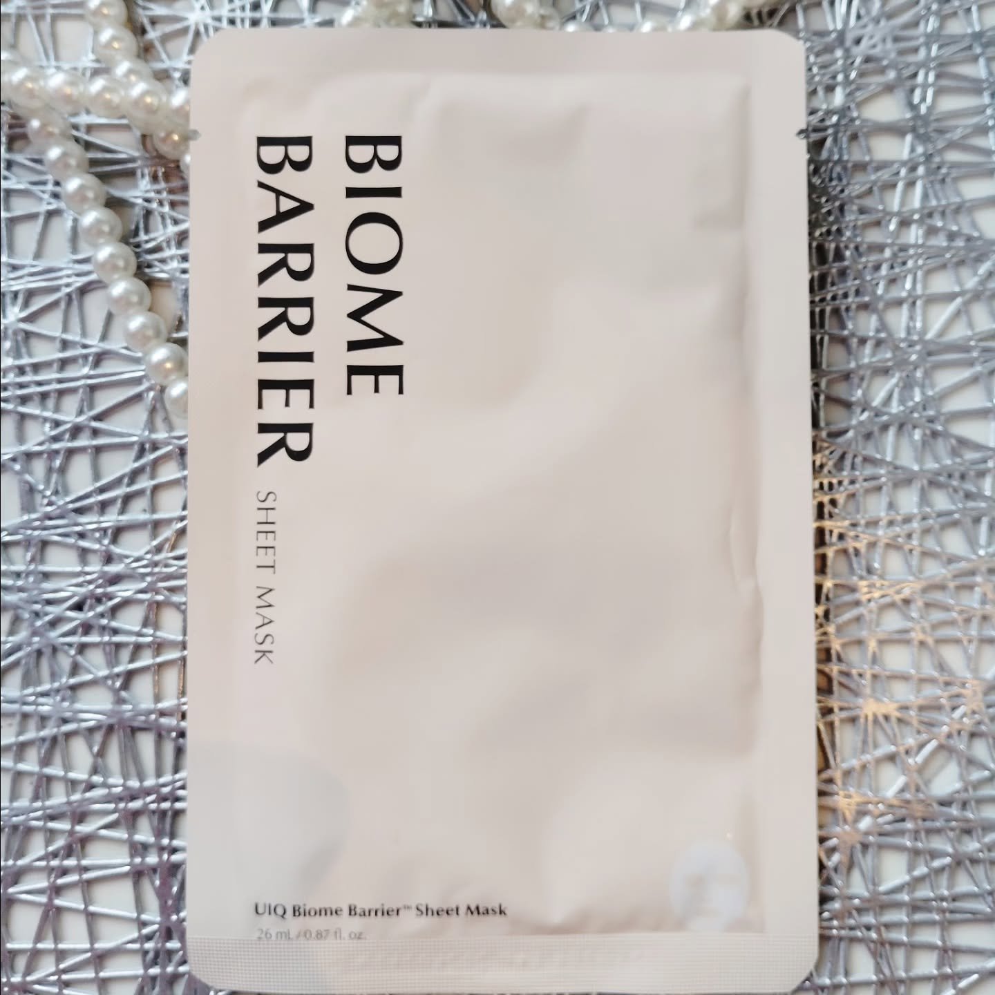 バイオームバリアシートマスク/UIQ/シートマスク・パックを使ったクチコミ（2枚目）