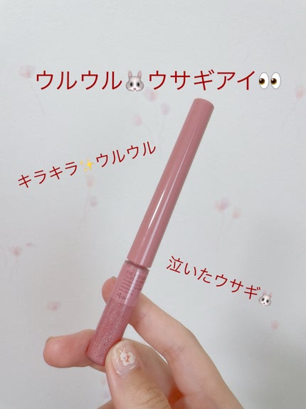エテュセ アイエディション(グリッターライナー)/ettusais/リキッドアイライナーを使ったクチコミ(1枚目)