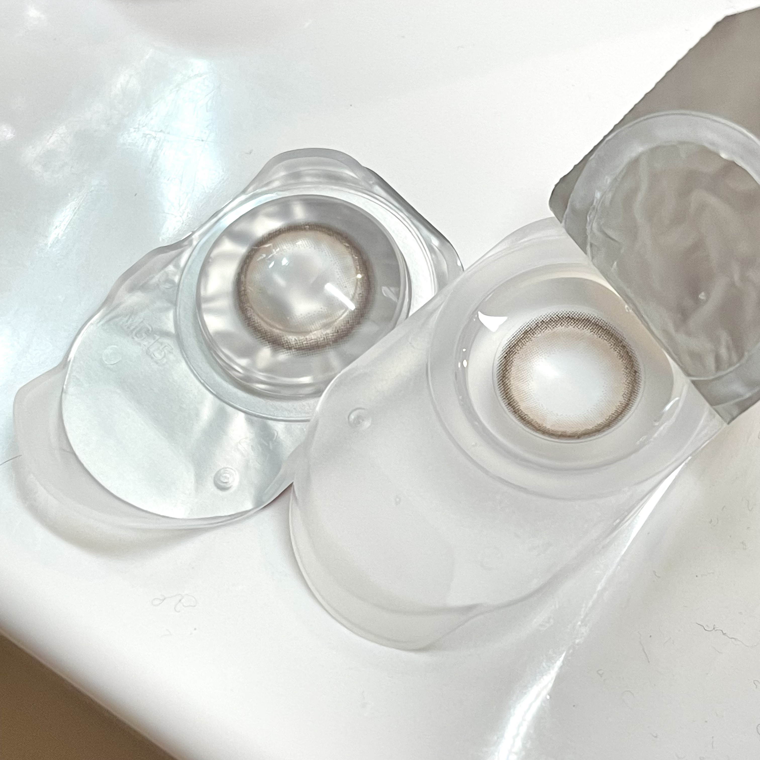 アイショコラ ピュアベージュ/EYE CHOCOLAT/ワンデー（１DAY）カラコンを使ったクチコミ（3枚目）