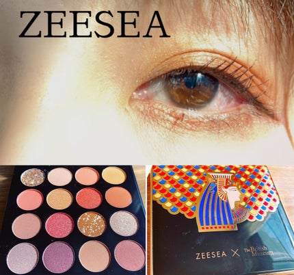 大英博物館 エジプトシリーズ アイシャドウパレット/ZEESEA/アイシャドウパレットを使ったクチコミ(1枚目)
