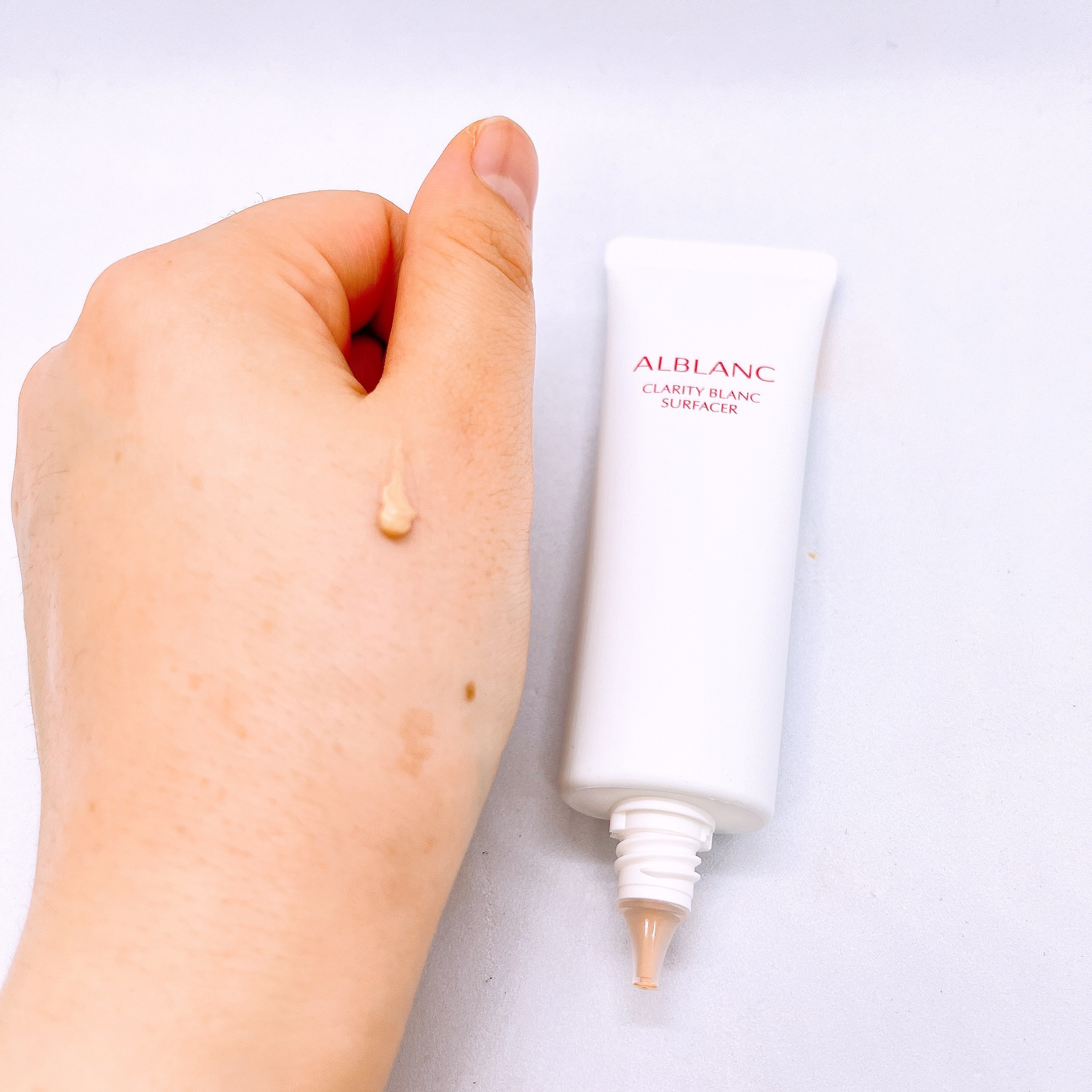 クラリティブラン サーフェイサー/ALBLANC/化粧下地を使ったクチコミ（3枚目）