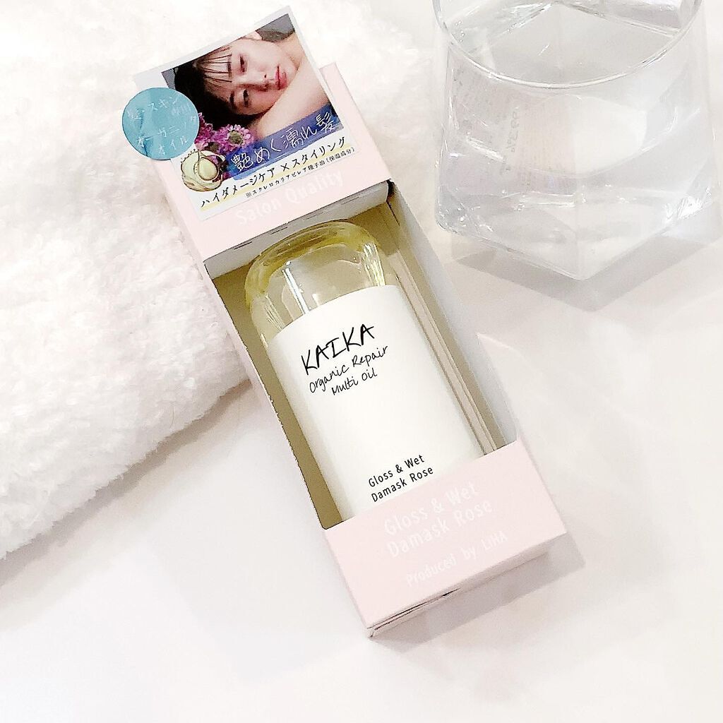 オーガニックマルチオイル/KAIKA/ヘアオイルを使ったクチコミ(5枚目)