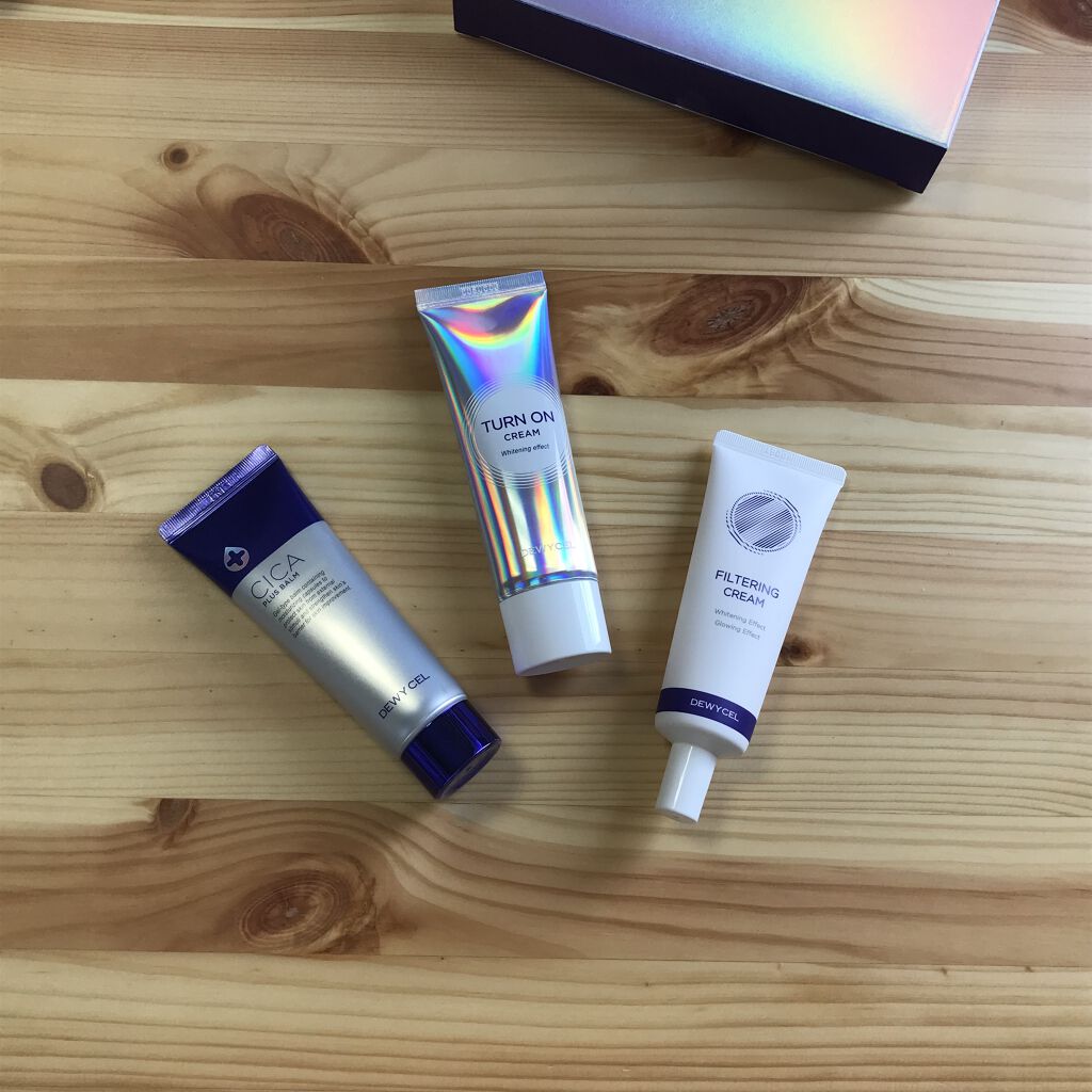 フィルタリングクリーム/DEWYCEL/日焼け止めクリームを使ったクチコミ（1枚目）