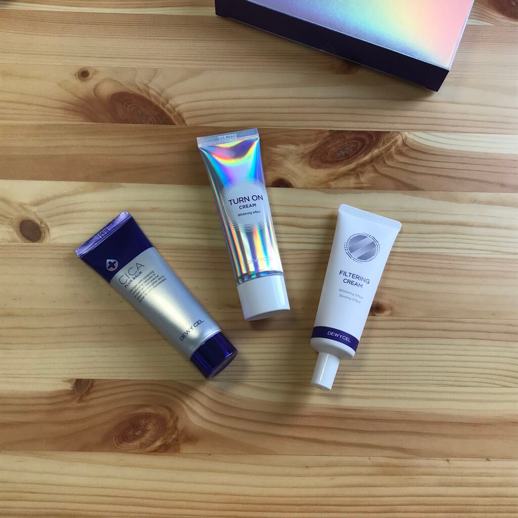 フィルタリングクリーム/DEWYCEL/日焼け止めクリームを使ったクチコミ(1枚目)